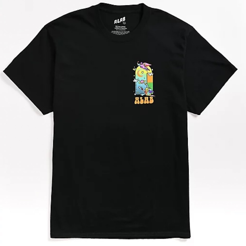 Black Graphic T-Shirt - Picture 1 of 5